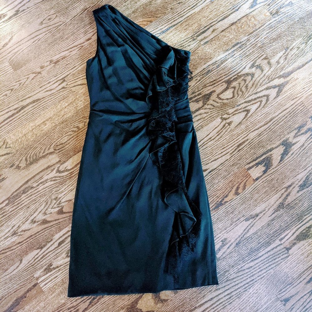 One-Strap Ann Taylor  Silk Dress 2
